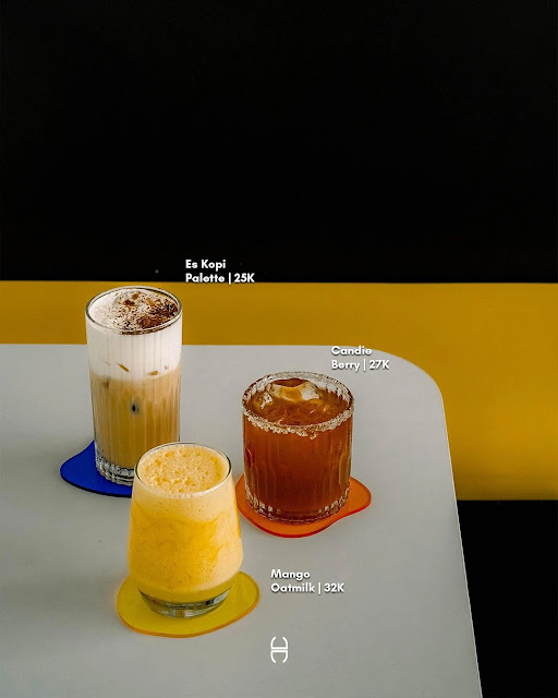 Menu di Palette Coffee Semarang