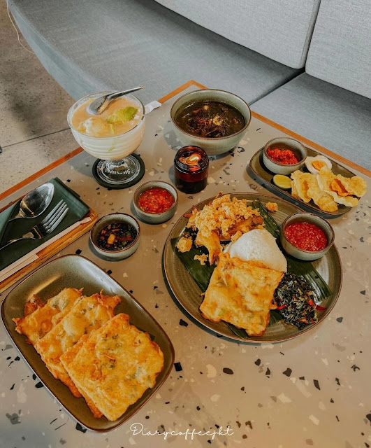 Menu di The Kluwih Heritage Sentul City