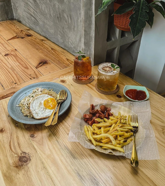 Menu di Kepth Coffee Surabaya