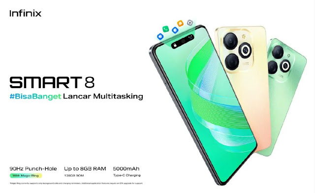 Infinix Smart 8 Spesifikasi & Harga
